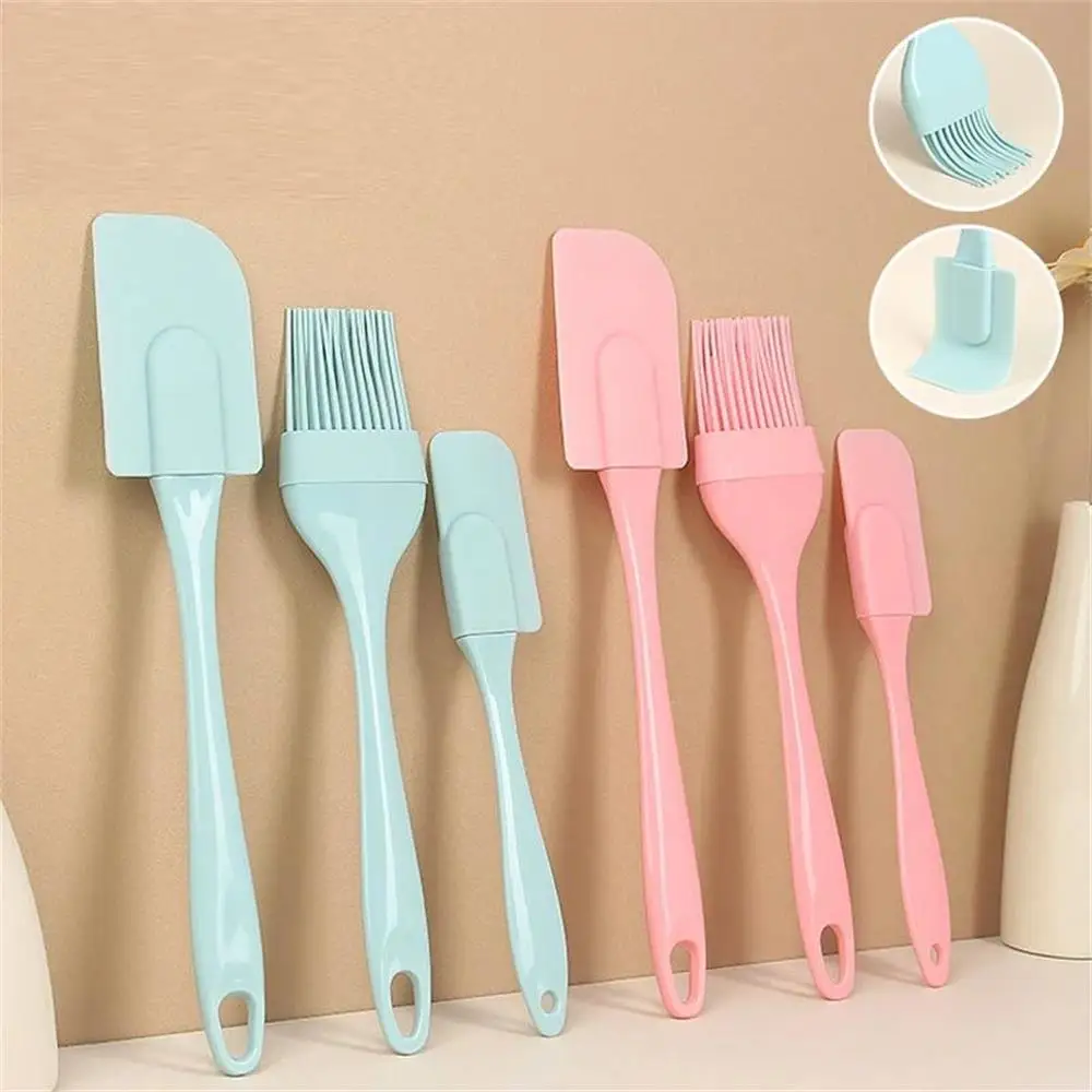 Kitchen Appliances Integrated - 3Pcs Non-Stick Silicone Cream Scraper Bread