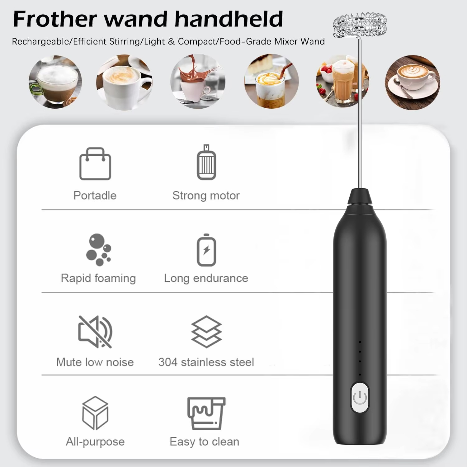 Electric Foam Maker Wireless 3 - Donut Maker Mini ulasan dan harga