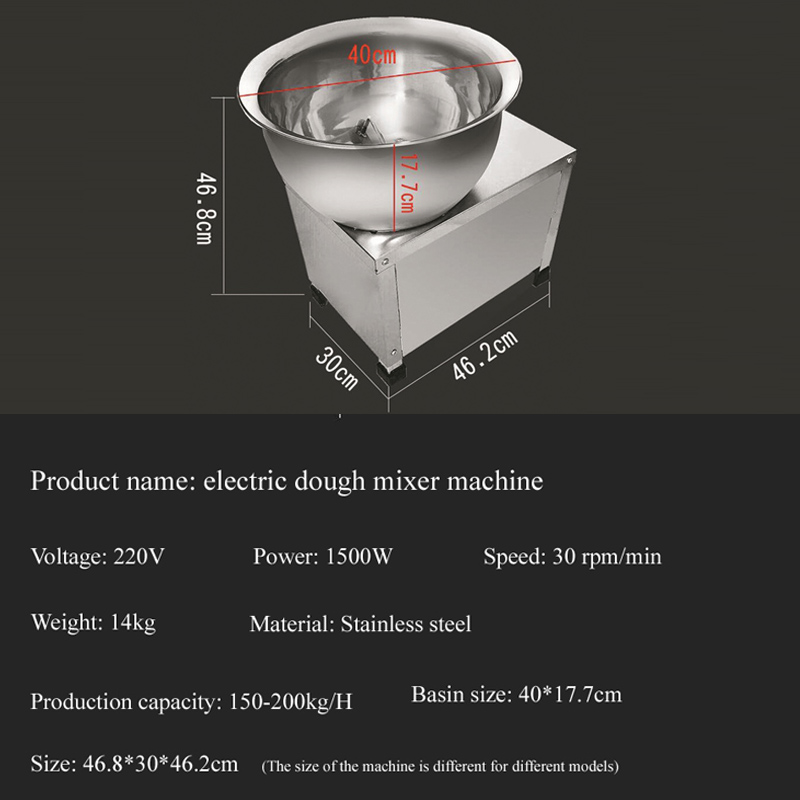 Flour Dough Mixer Machine Knea - Kitchen Appliances Electric ulasan dan harga