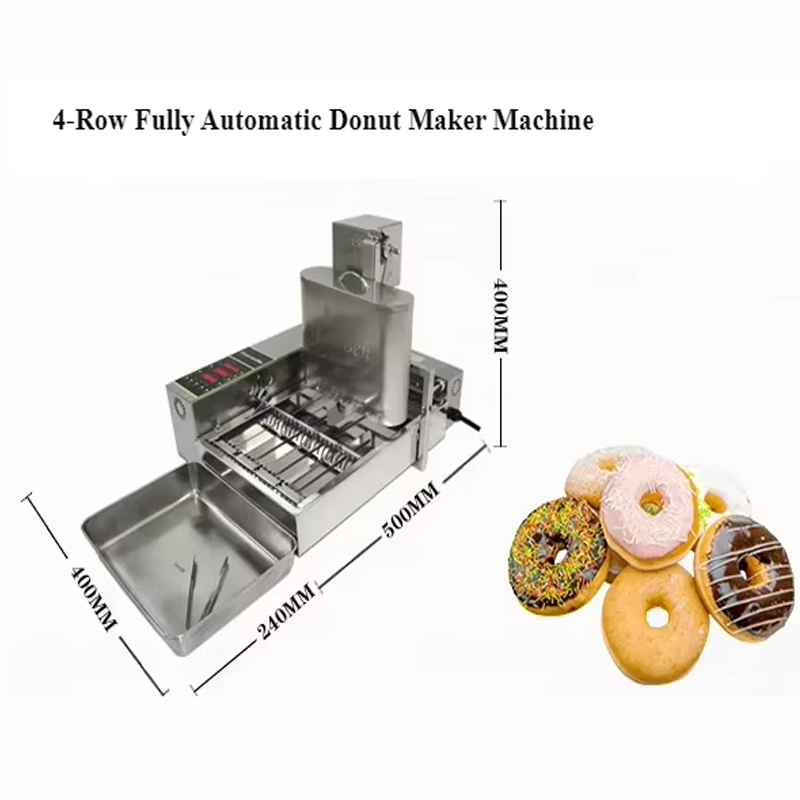 4-Row Commercial Electric Auto - Donut Maker Mini ulasan dan harga