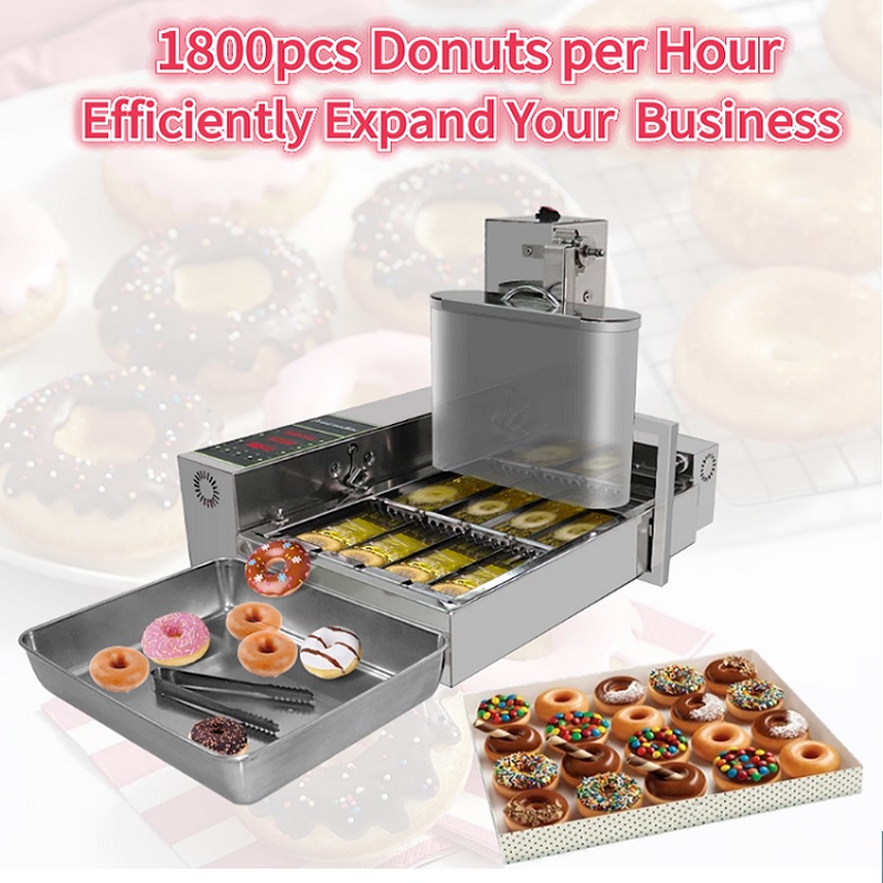 4-Row Commercial Electric Auto - Donut Maker Mini ulasan dan harga